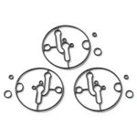 Float Bowl Gasket HB-Parts Rubber Carburetor Seal-0