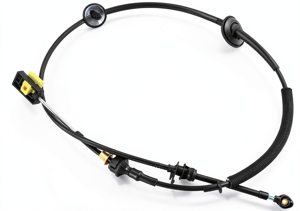 Installing labwork shift cable in a Ford Super Duty transmission