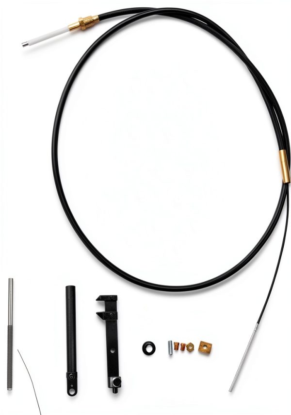 Mercruiser Shift Cable Gledewen Rubber Steel-7