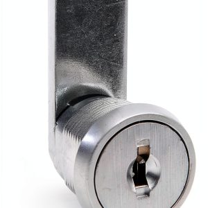 Cam Lock CCL B15760 Satin Chrome 1-1/4" Barrel Cam Latch with Keys-0