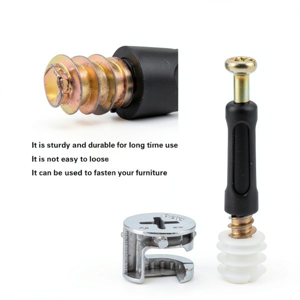 Furniture Connecting Cam Lock 25pcs Fockety Thickened Steel Fasteners-3