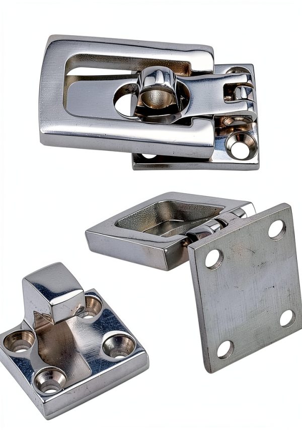 NovelBee 2pcs 316 Stainless Steel Lockable Cam Latch for Boat Hatch-8