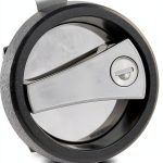 MS901 Cam Lock Round Security Black Zinc Alloy Industrial Cam Latch-0
