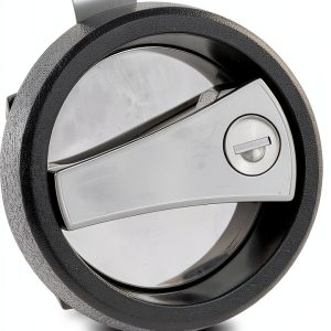 MS901 Cam Lock Round Security Black Zinc Alloy Industrial Cam Latch-0