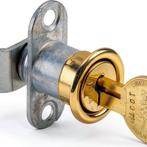 1/4 Turn Back Mount Cam Lock by Rockler – Fixed Plate, Keyed Alike-0