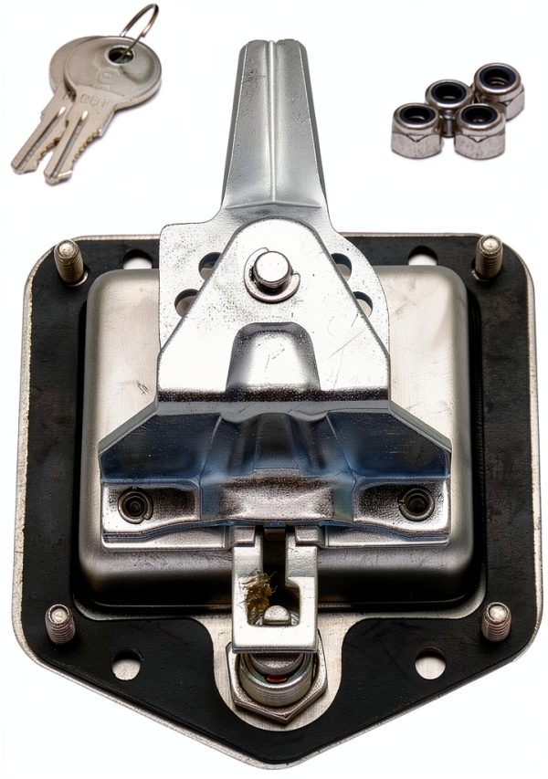 TCH Hardware 2 Pack Stainless Steel T Handle Cam Latch with Studs-1