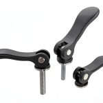 KIPP Cam Lever 04232-101106X30 M6 Thread Steel Finish 30mm Screw Size1-0
