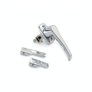 Cam Latch, Nonlocking, Chrome, L Handle-0