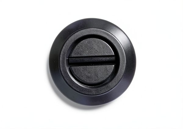 Black Steel Cam Lock Latch Quarter Turn (for Electric Panels, Cabinets, HVAC, Machinery Cover, RV, Camper, Truck) - Operates by Screwdriver - Slot - IP65 Fully Dust Tight - Waterproof - # 060.4.4.120-3
