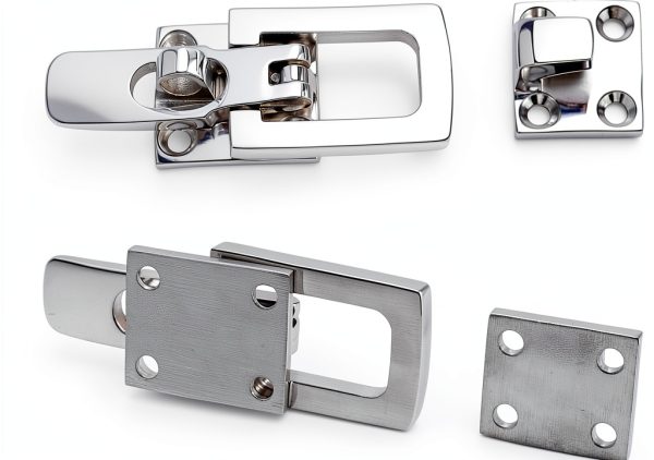 NovelBee 2pcs 316 Stainless Steel Lockable Cam Latch for Boat Hatch-7